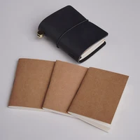 3 books Mini notebook Applicable to line Install notebook Loose leaf paper Daily writing minute-book, 32 sheets of 100g pape 1