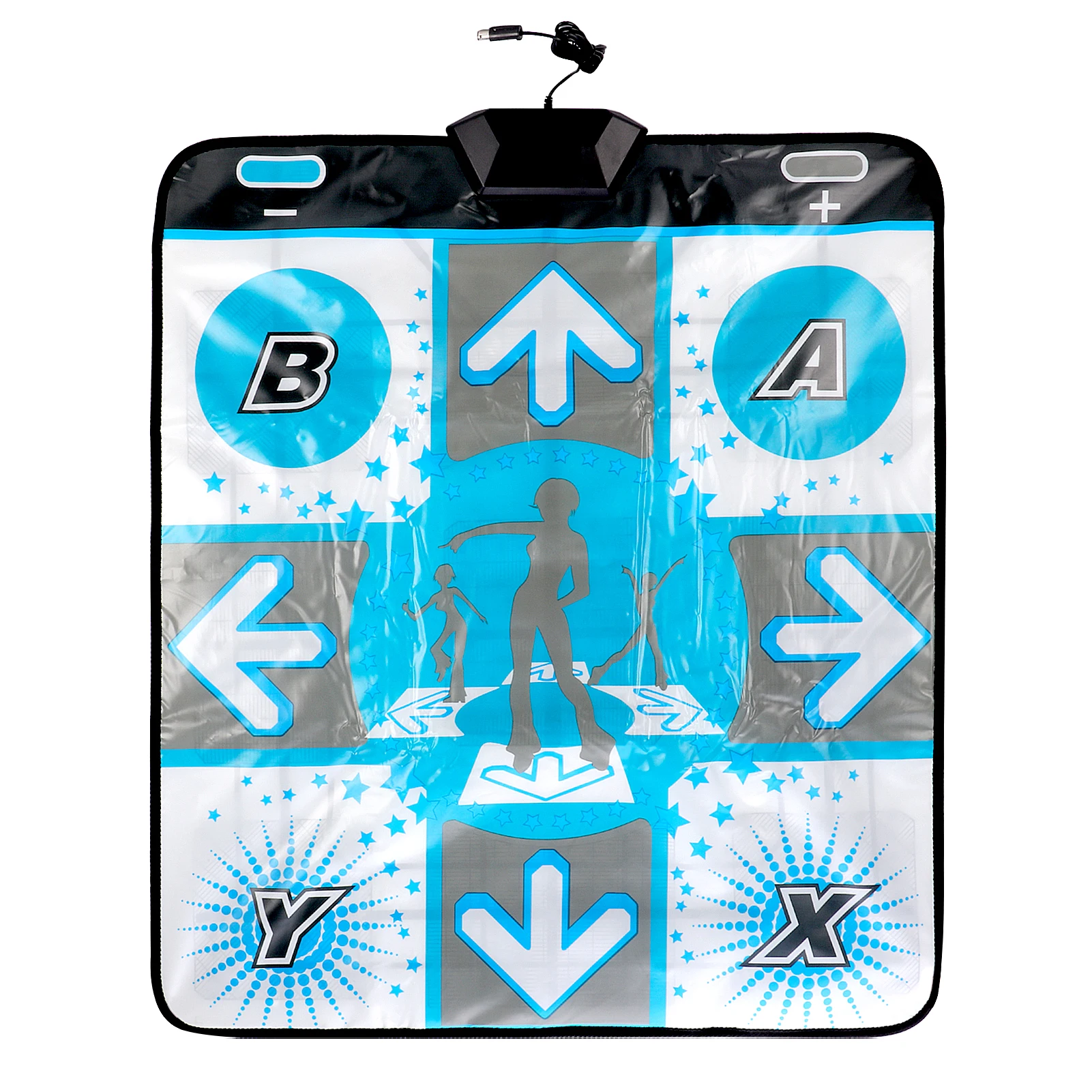 Blanket Anti Slip HD USB Foot Print Video Arcade Revolution Mat Fitness Gaming Dance Pad Home Step Bodybuilding For Wii dance mat