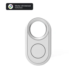 Smart Bluetooth GPS Tracker & Anti - Lost Locator (WHITE)