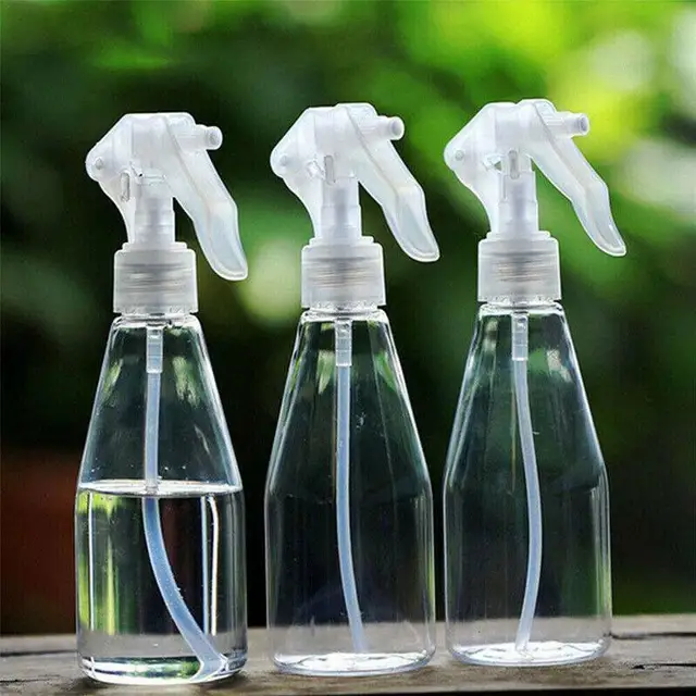 200 Ml Üres Spray -Palack Töltelék Kézzel Szivattyú Permetező Köd Folyékony Háztartási Virágkert Öntözőkészülék