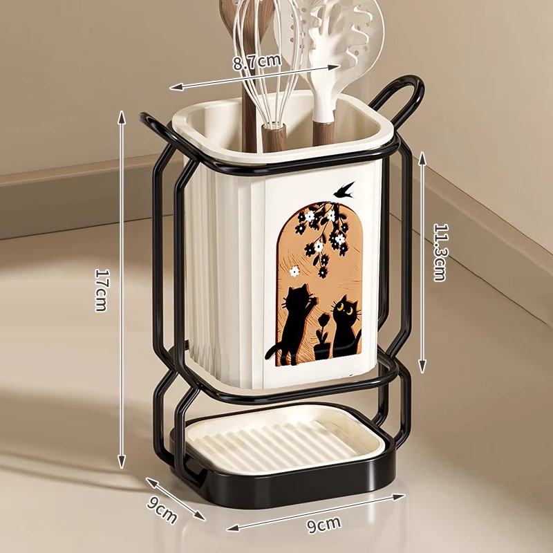 Chopsticks Container Kitchen Spoon Storage Container Household Storage Rack Chopsticks Basket Kitchen Chopsticks Container