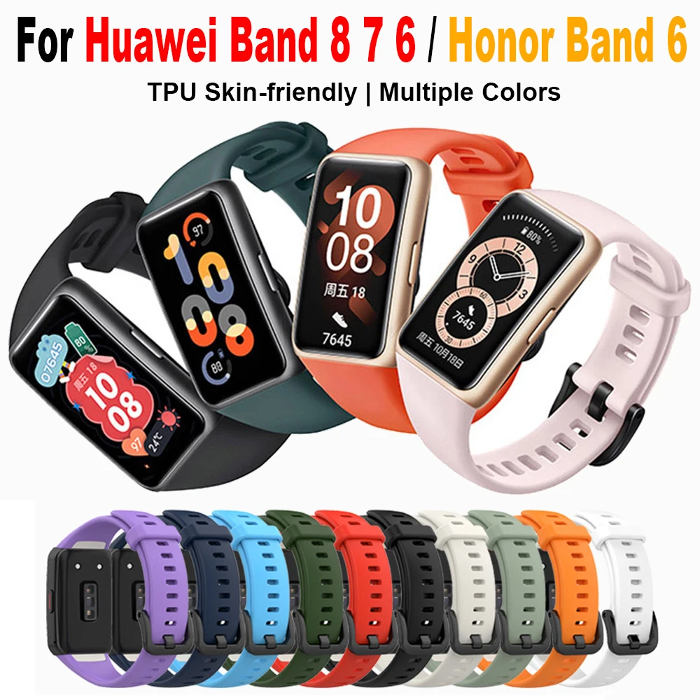 Stylish Silicone Replacement Strap Bracelet