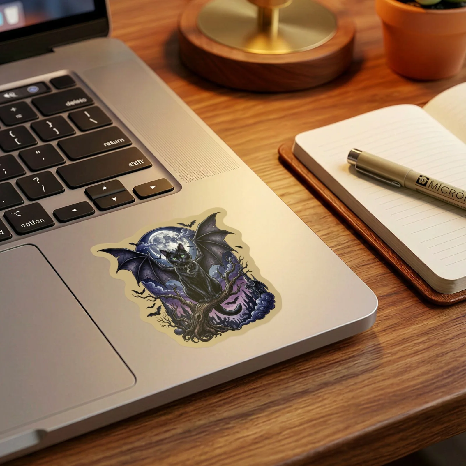 50/100 Pcs 빈티지 마법사 고양이 마술 책 스티커, DIY 스크랩북, 전화 스케이트 헬멧 자동차 기타 가방 파일 폴더 데칼