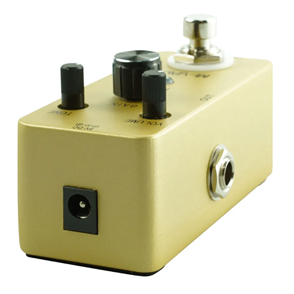 M-VAVE FUZZ Vintage Fuzz Guitar Effect Pedal Zinc Alloy Shell True Bypass Electric Guitar Pedal for guitar parts DJ Equipment