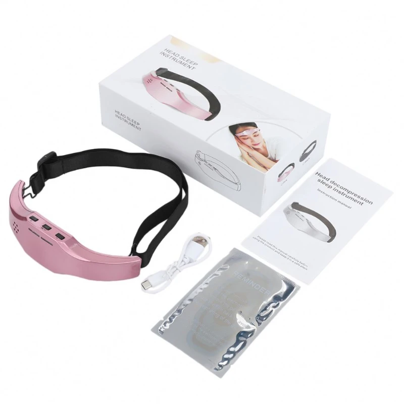

Electric head massager sleep monitoring migraine pain release pressure massage treatment equipment