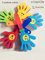 Colorful Hand Clapper Props - Fun Cheering Party Favors (2)