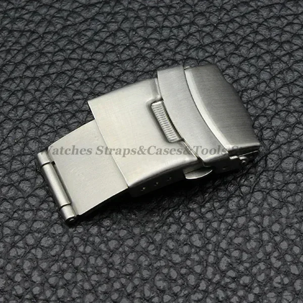 Accessori Cinturino Orologio Fibbia Orologio Sostituzione Per Panerai PAM114 - Acciaio Lucido, 20-22mm, Fibbia Ad Ardiglione