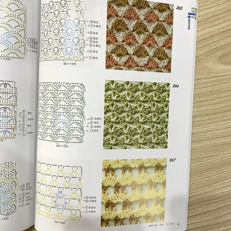 Japanese Crochet 300 Different Pattern Crochet Flower Pieces