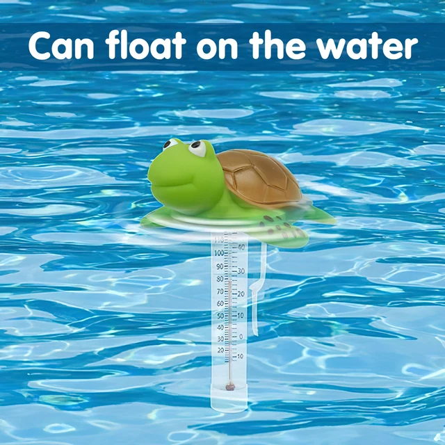 Swimming Pool Thermometer Cute Animal Water Spa Temperature Measure Gauge Turtle Pool Tool Swimming Pools Accessories 3