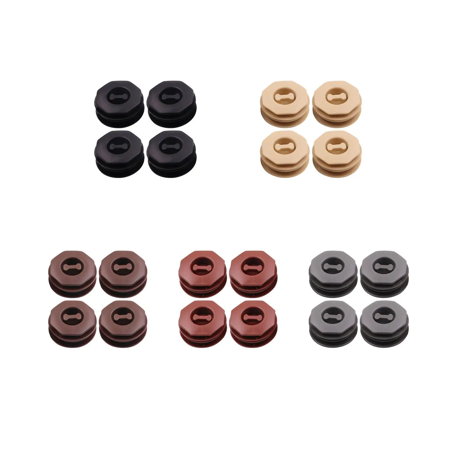 

4 шт. зажимы для автомобильного коврика крепежные зажимы двухслойный Поворотный замок автомобильные аксессуары легкий Противоскользящий прочный универсальный