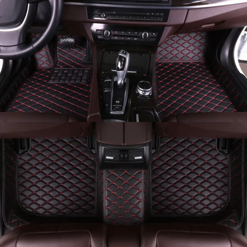 

Leather Glitter Mats Floor Mats for Car Fit 98% Model Cars for New Santana Forrest Sylphy Lava Civic Sagitar Maiteng Borra