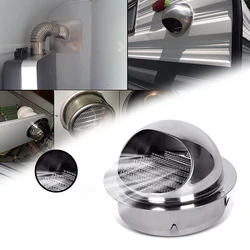 304 Stainless Steel Wall Ceiling Air Vent Ducting Ventilation Exhaust Grille Cover Outlet Heating Cooling Waterproof Vents Cap