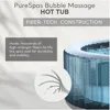 Bubble Massage Spa Set: Includes Energy Efficient Spa Cover – Push Button Control Panel – 140 Bubble Jets – 6 Person 4