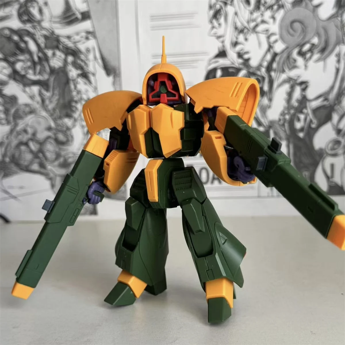 Nrx-044 Asshimar Pumpkin Pie Warrior 1/144 Hguc Assembly Model Kit