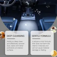 Car Refurbishment Agent Auto Interior No Wash Nourishing Paste Long-Term Protection Cleaning Tool For Carpets Door Panels Shoes 1
