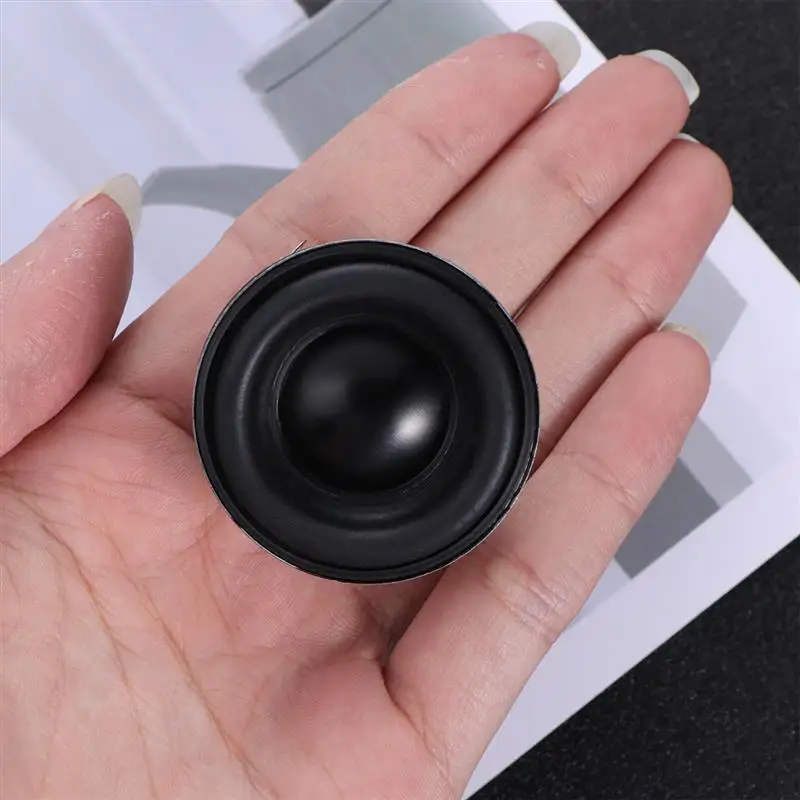 HiFi Speaker 40MM Full Range 4 Ohm 5W Enthusiast DIY Flat Arc Rubber Neodymium Magnet