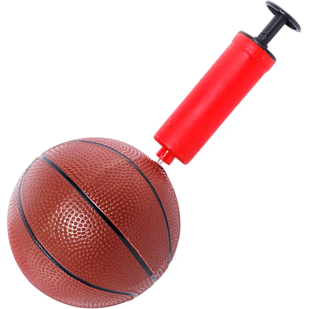 1 set Mini Basketball Pool Toys With Inflation Pump Beach Swimming Outdoor Sports Game Standard Basket Ball Toddler Play