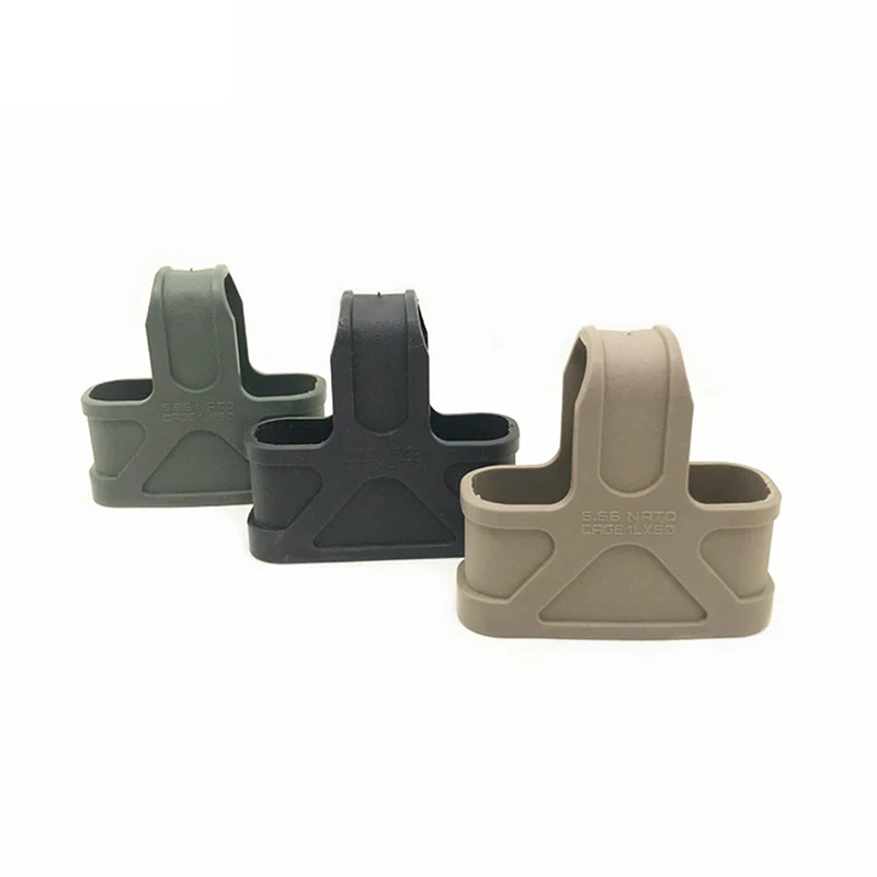 

1 PC M4 Clip Rubber Sleeve Universal Clip Sleeve 5.56 Tactical Quick-pull Triangular