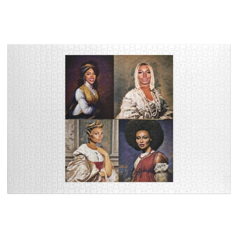 

Real housewives of Atlanta Jigsaw Puzzle Custom Wood Novel Toys For Children 2022 Photo Wooden Name Custom Personalized Puzzle