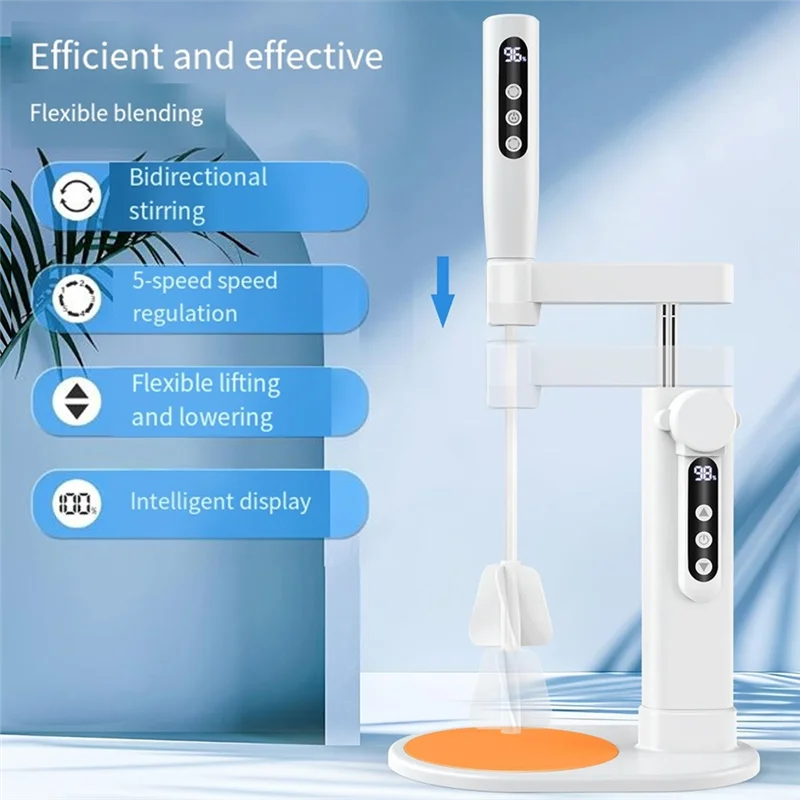 Electric Resin Mixer Epoxy Resin Mixer With Hands-Free Resin Mixer Bracket, Soap Making, Etc