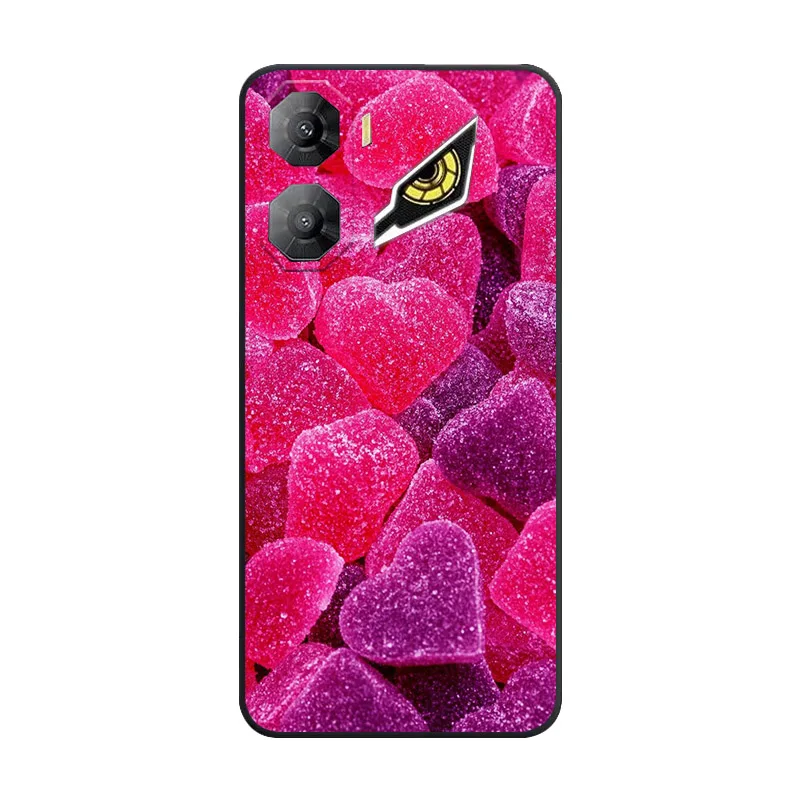 Shockproof Silicone Back Cover with Camera Protection