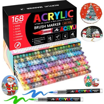 36-Color Acrylic Marker Pen Set 1