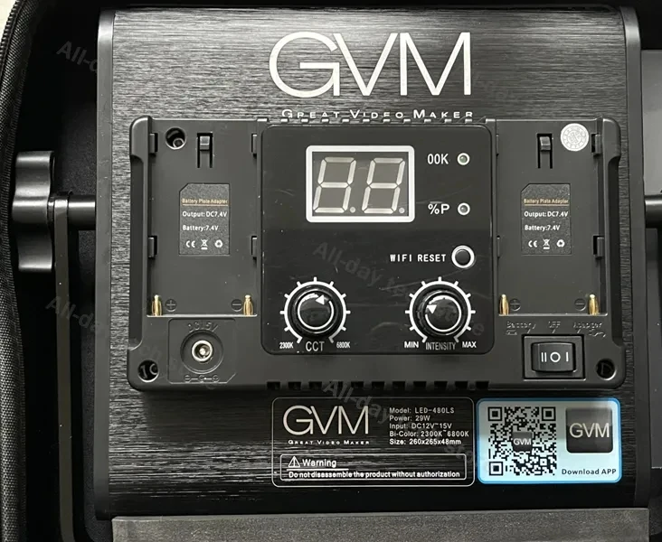 GVM 480LS 사진 조명 전문 사진 스튜디오 조명 플러드 라이트 LED 조명 사진 램프