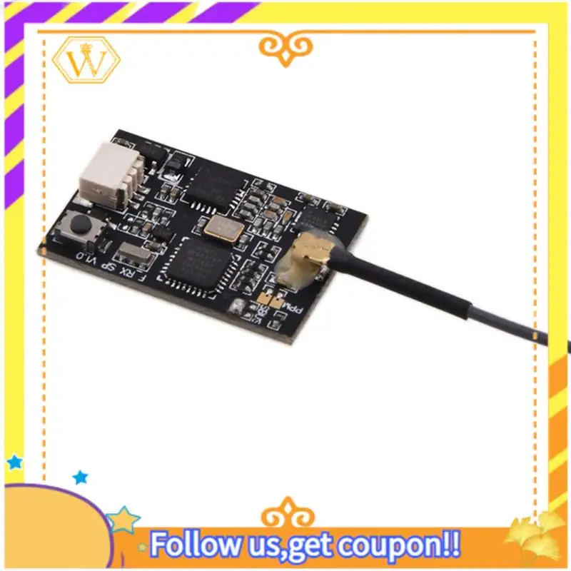 Latest-MRF8CHA 2.4G AGF For Frsky 8CH Output SBUS Mini D8 Receiver Module