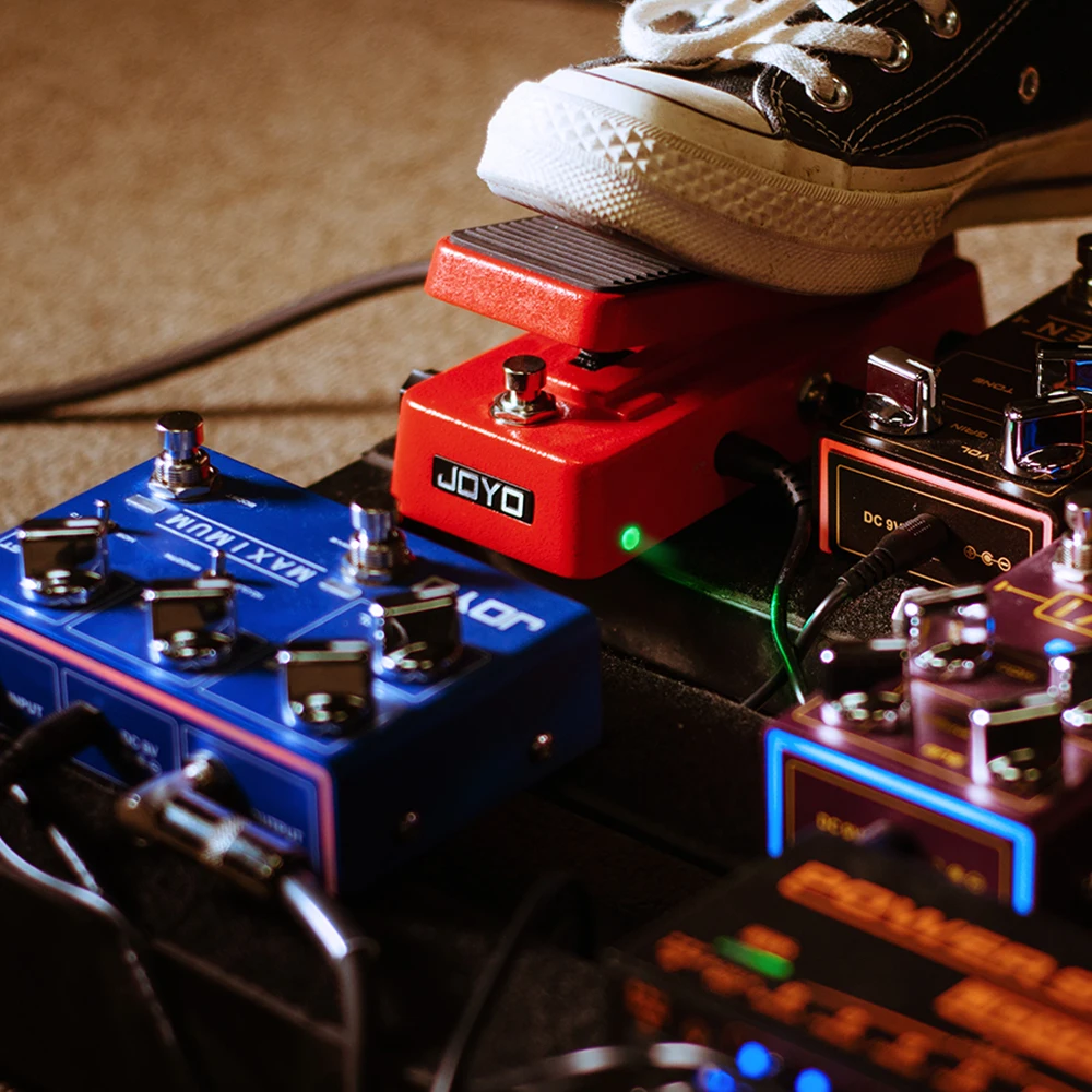 WAH-II Wah Pedal Volume Control 2 in 1 WAH-WAH Pedal Effector 6-speed Adjustable