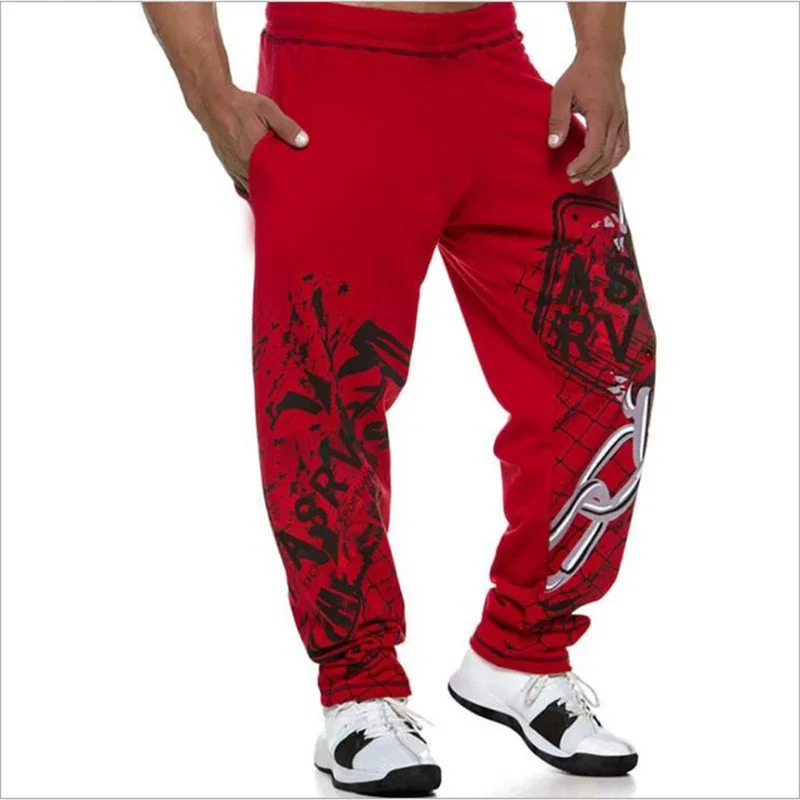 77City Killer Training Pants Men Cotton Soft Bodybuilding Joggers Male Running Sweatpants Harem Trousers Loose Sport Pants M-3XL sports pants,casual sports pants,casual pants