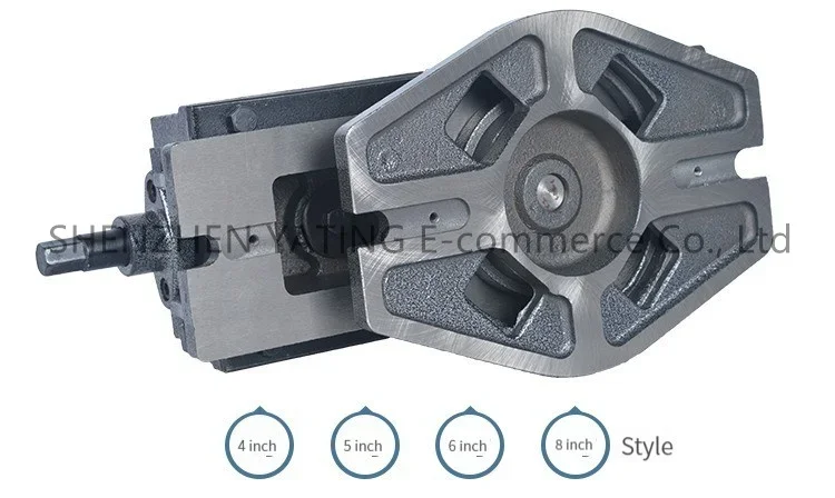 NewElectric 8 Inch QH Heavy Duty Milling Machine Flat Pliers Drilling Machine Pr
