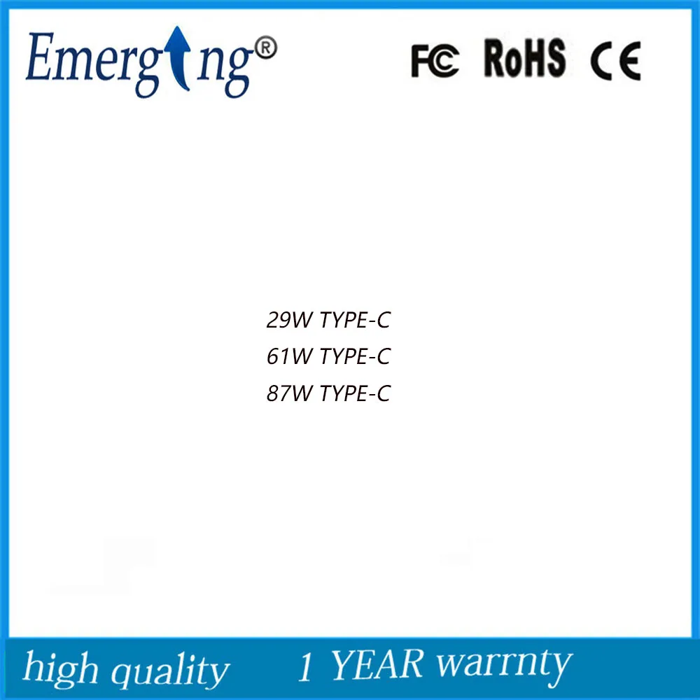 

Laptop Adapter Power Type C Original Supply for 29W 61W 87W