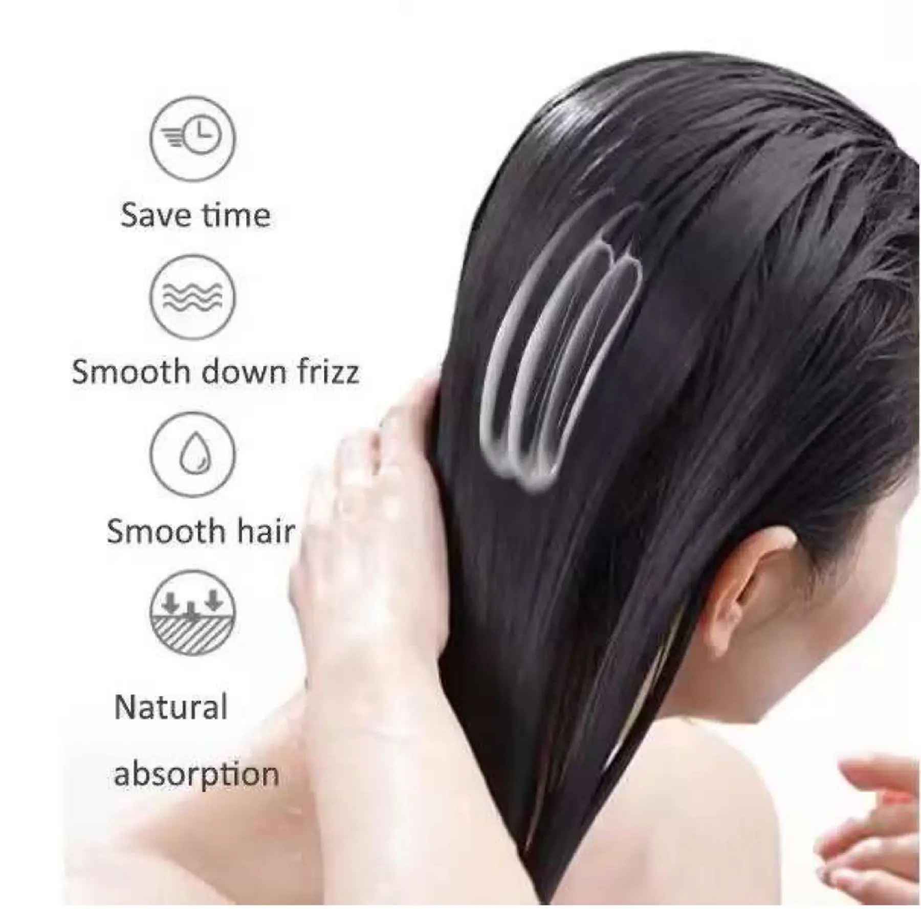 Magical Hair Mask 5 Second Repair Rough Damaged Hair Straighten Treat Frizzy Dry Soft Hair Smooth Shiny Deep Nourish Scalp Care