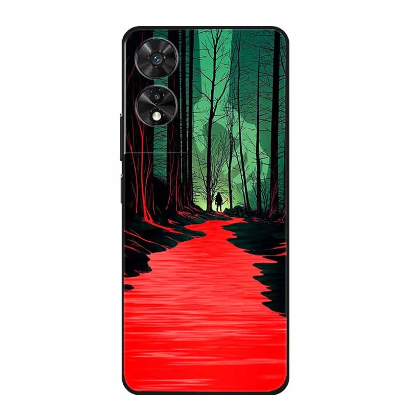 Wolf Lion Silicone Fashion Space TPU Phone Case with Enhanced Protection and Unique Print Design.