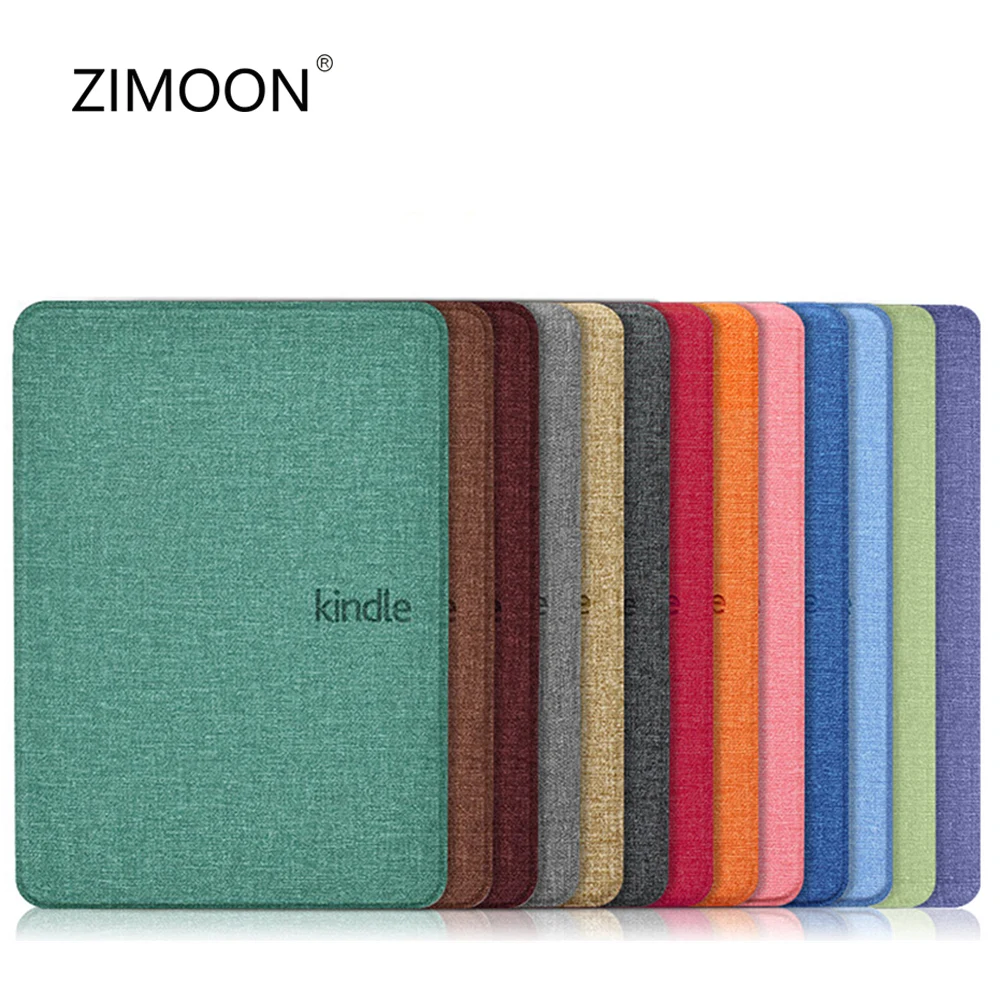 Fabric Smart Case for Kindle 11th Paperwhite 12th Premium Flip Hard Cover Kindle Oasis 10/9th Magnetic Protective Shell
