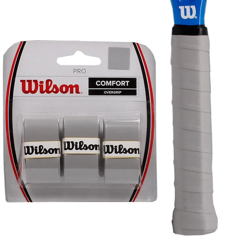 3PCS/set 12PCS/set wilson PU Overgrip For Tennis Badminton Anti-slip Sweat Grip Rackets Protector Stickers Sweatband Accessorie