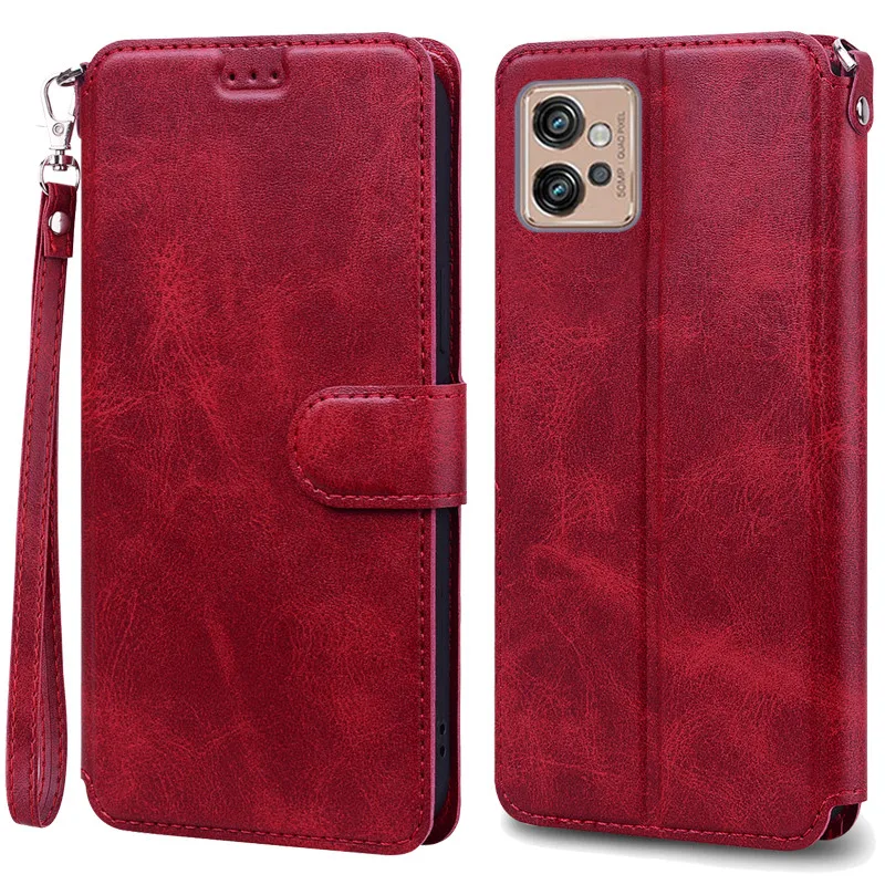 For Motorola Moto G32 Case Moto G32 Cover Silicone Wallet Flip Leather Case For Motorola Cover Coque Fundas