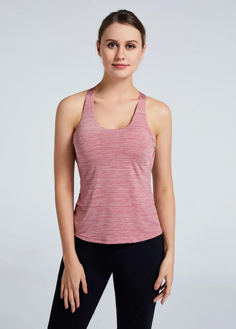 Fitness Shirt with Bra - Image 9