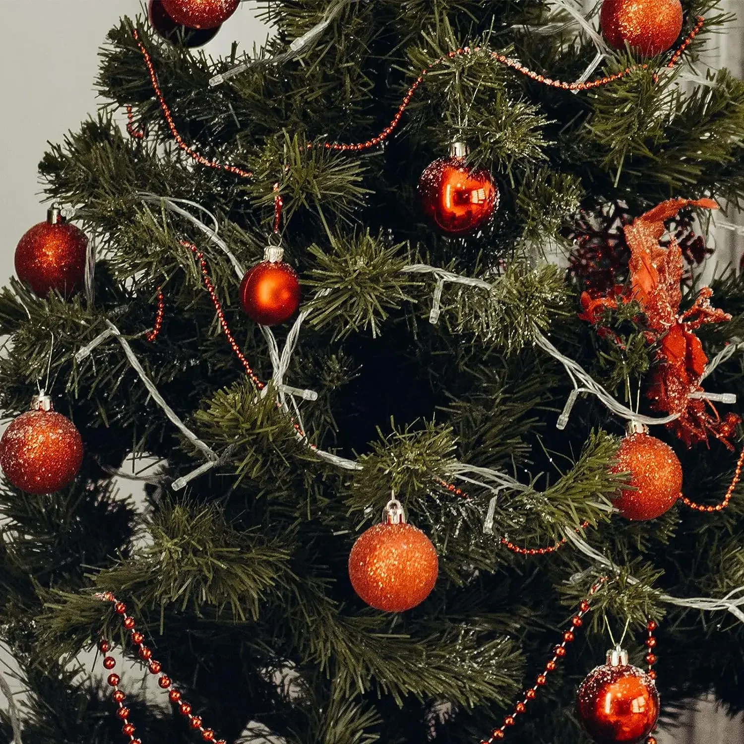 100-400Pcs Christmas Ball Caps for Xmas Tree Ornament Removable Metal Silver Hanger Hat Replacement Decorations Navidad New Year