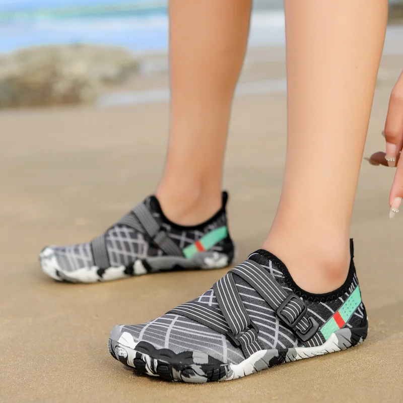 Men Women Barefoot Aqua Shoes Quick Dry Swim Water Shoes Upstream Beach Sandals Yoga River Sea Diving Surfing Wading Sneakers water shoes aqua shoes
