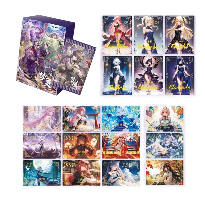 

Goddess Story Collection Card Magic Girl Dream Spirit Aurora Dreamland Temptations Acg Beautiful Color Complete Trading Cards