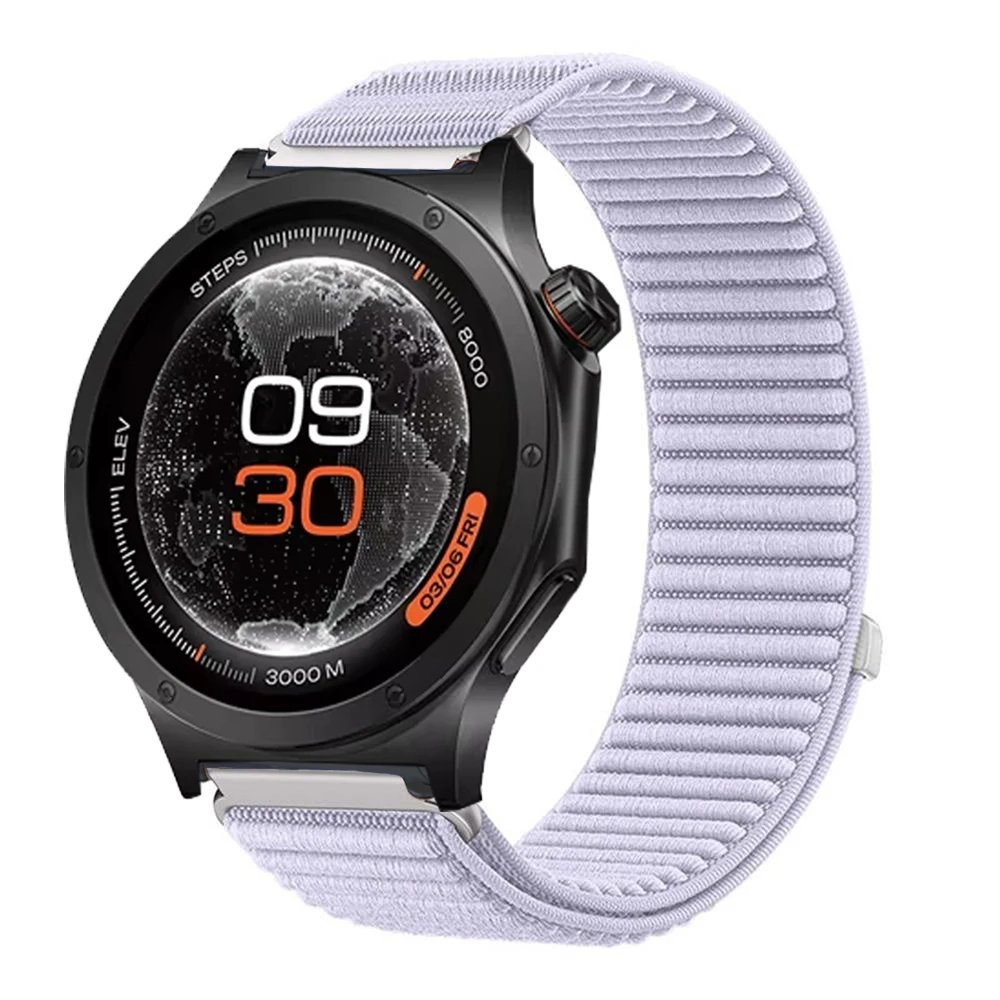 Enhanced Sport Nylon Loop Band - Premium Smartwatch Accessory Bracelet, 22mm Watch Strap