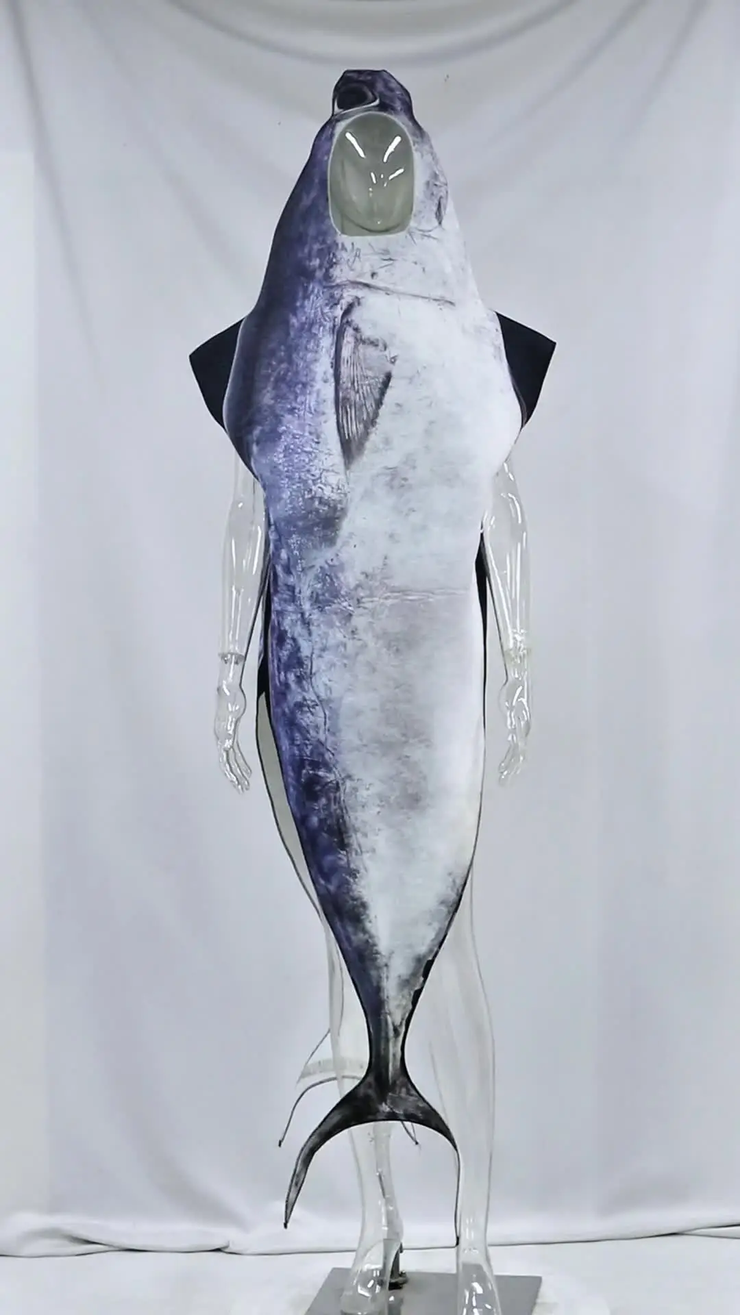 Disfraz De Pescado Realista Para Halloween Y Fiestas | Adultos Y Niños | Suave Y Transpirable