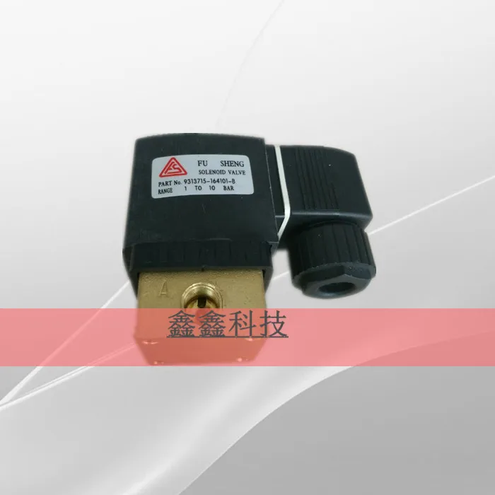 

Screw air compressor solenoid valve 9313715-164101-B Fusheng three-way loading solenoid valve 2104090133