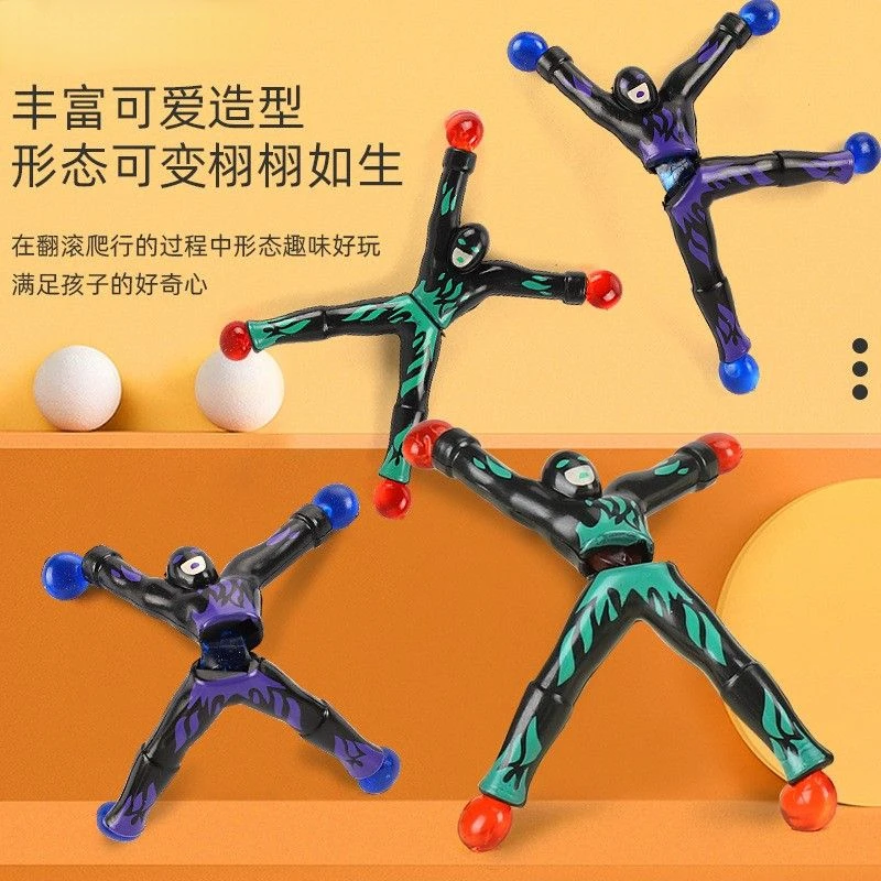 Marvel Spiderman new decompression soft wear-resistant sticky wall