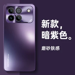 For Honor Matte Shockproof Case with Metal Lens Protection (PURPLE)