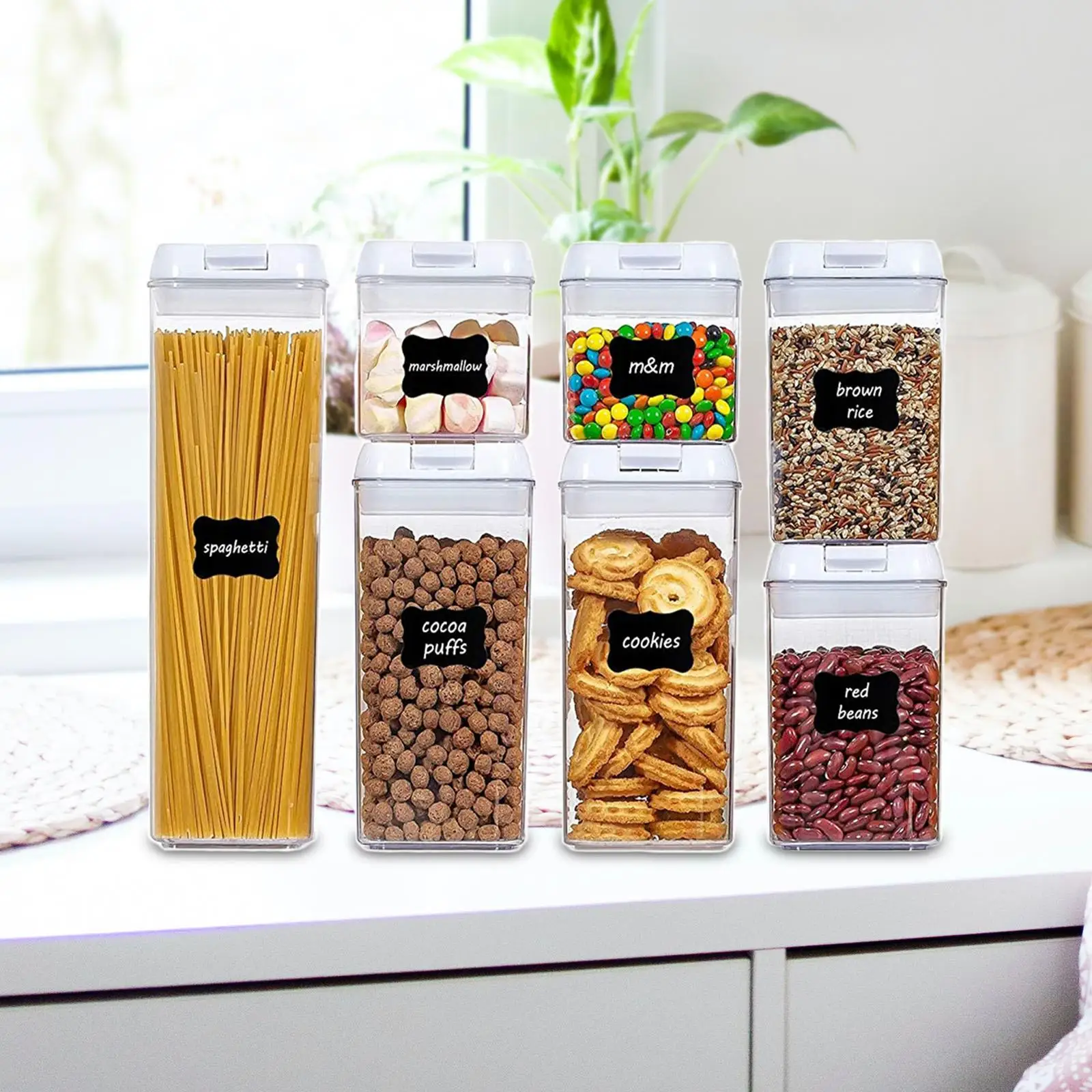 https://ae01.alicdn.com/kf/Sa400f687e24a4af3851d49e657d783afM/7x-Airtight-Food-Storage-Set-BPA-Free-with-Lids-Kitchen-Organization-Cereal-Containers-Jars-for-Baking.jpg