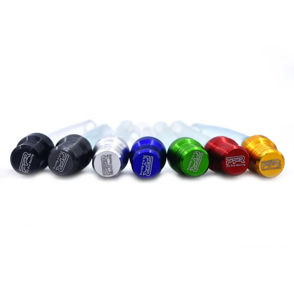 Motorcycle Fuel Tank Breather Single Way Valves Vent Hoses Tubes For Motocross ATV Quad Dirt Pit Bike