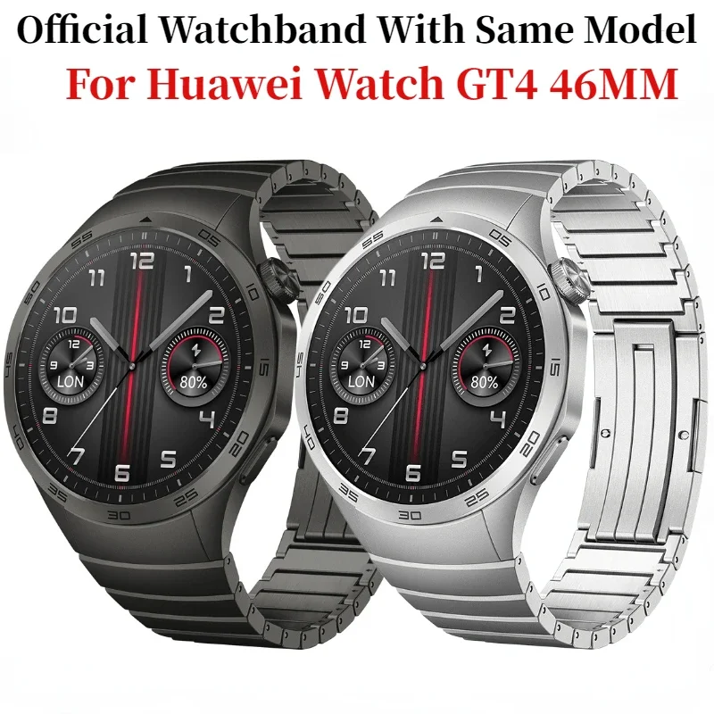Sleek No-Gap Stainless Steel Quick-Release Watch Strap