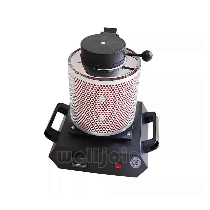 

3KG Digital Gold Melting Furnace Machine Heating Capacity 2100W Casting Refining Precious Metal Silver Jewelry Casting Tool